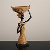 Amazon.co.jp: オブジェ インテリア アフリカ F モダン 女性 彫像