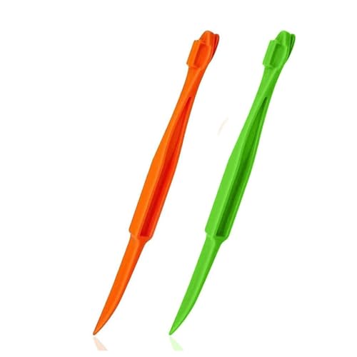 Orange Peeler Tools Citrus Peel Cutter Easy Fruit Vegetable Slicer Lemon Opener Remover Fruit Tool Kitchen Utensils Gadgets (2PCS Dual)