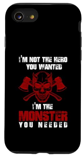 I am not the hero you want I am the monster you required �X�}�z�P�[�X iPhone SE (2020) / 7 / 8 �p