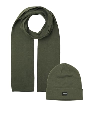 Coffret cadeau Jacdna JACK & JONES vert olive en taille unique pour homme