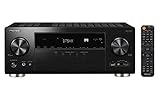 Lieferumfang: Pioneer Netzwerk AV-Receiver, Fernbedienung, 2x Batterien (AAA/R03), Messmikrofon zur Lautsprechereinrichtung, UKW/MW-Antenne, Netzkabel, Kurzanleitung