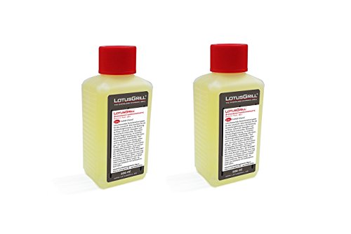 2 x LotusGrill pasta do rozpalania 200 ml! Specjalnie zaprojektowana do niskodymnego grilla na węgiel drzewny/grilla stołowego
