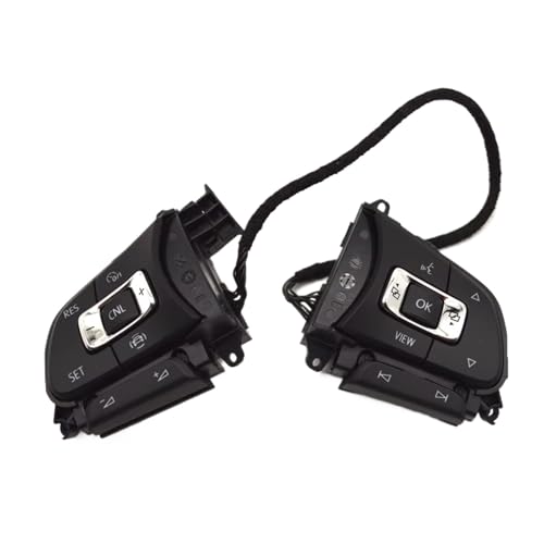 ���@�\�X�e�A�����O�z�C�[���X�C�b�`�{�^�� Compatible With For Tiguan For Passat B8 �X�e�A�����O�z�C�[�� ���@�\�{�^�� �N���[�Y�R���g���[�� 5NA 959 442A 5NA959442 A�ƌ݊�������