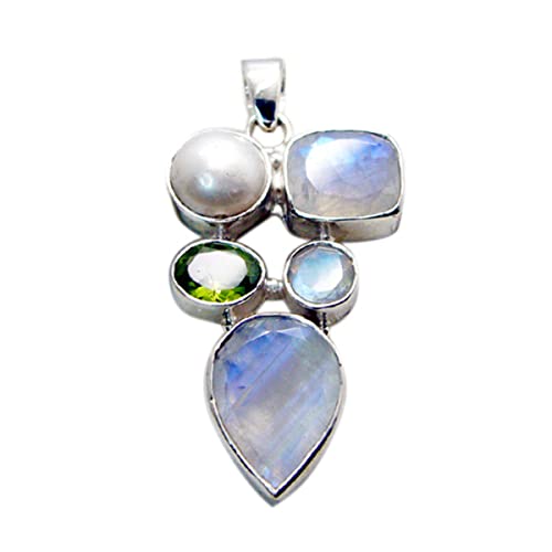 Pendentif multi-pendentif argent 925 RIYO contre le ternissement des bijoux