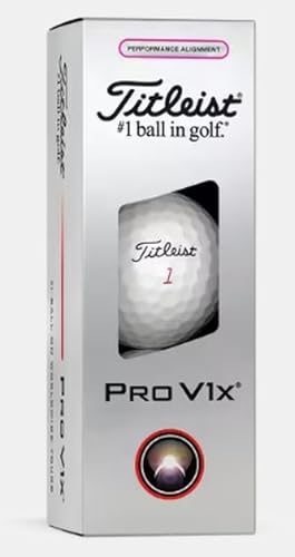 Titleist Pro V1x Ladies Golf Balls with Alignment