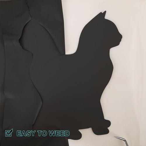 Image of FUNKAKA Heat Transfer Vinyl Reflective Black HTV Roll, 12 inch x 20ft Reflective Iron on Vinyl for All Cutter Machine, Reflective HTV Vinyl for T-Shirts Easy to Cut & Weed for Heat Vinyl DIY Design