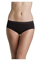 Bonds Women's Underwear Cottontails Midi Brief, Black (3 Pack) , 14