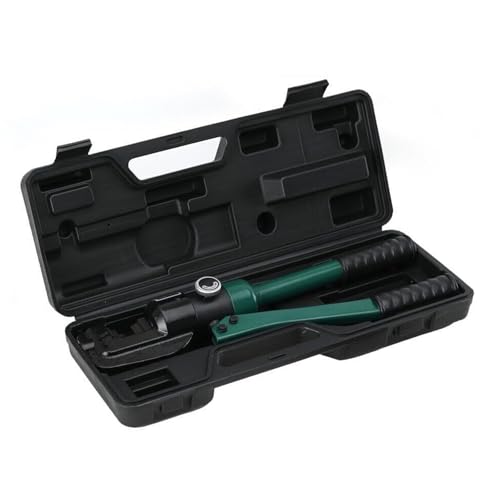ANGDI Hydraulic Rebar Cutter, 8 Ton Steel Rod Cutting Tool, 4-16mm Hydraulic Bolt Cutter with Carrying Case, Professional Rebar Cutting Shearing Tool, for Concrete Construction
