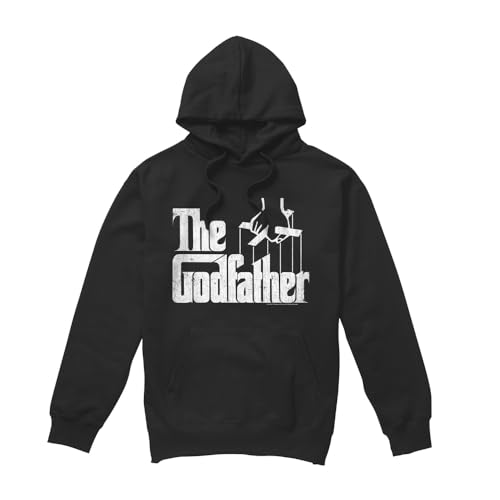 Image of Cotton Soul Godfather/Logo Hoodie, Black, Large