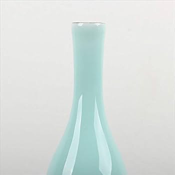 Amazon.co.jp: 青磁の花瓶、玉のような緑磁器花瓶、2色-梅青
