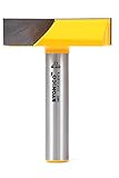 YONICO Surfacing Planing Router Bits Bottom Cleaning 2-1/4-Inch Diameter 1/2-Inch Shank 14872