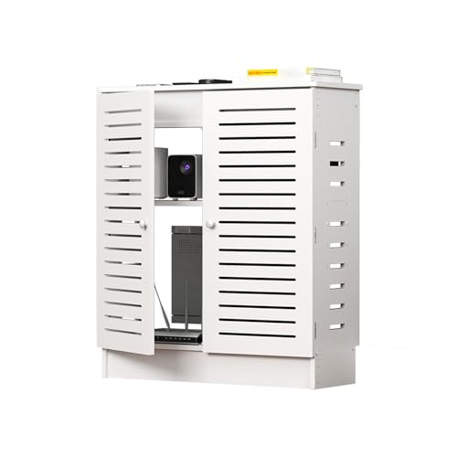 Cache routeur WiFi pour masquer les câbles et ranger vos box internet