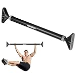 PROIRON Door Pull Up Bar Doorway Frame Chin Up Bar from 28.3in-38.2in,No Screws,Home Gym Upper Body Workout Fitness Equipment,Exercise Hanging Bar Portable,Non-slip Secure Grip,440 LB