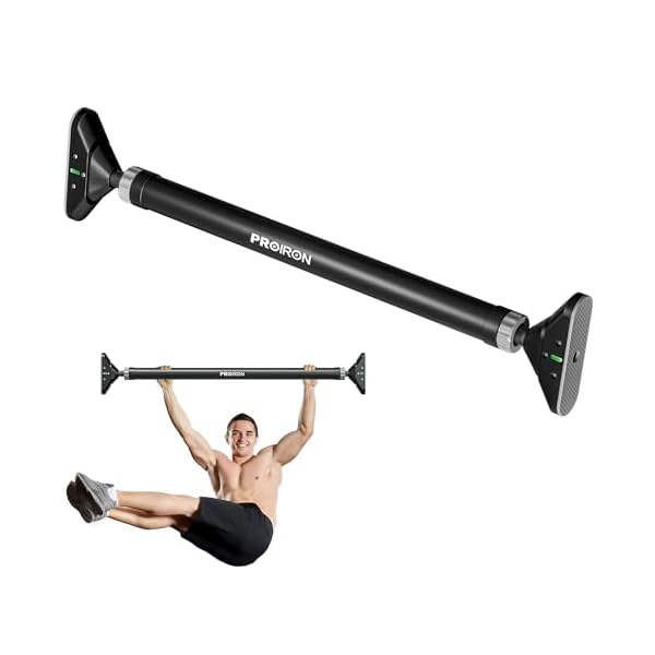PROIRON Door Pull Up Bar Doorway Frame Chin Up Bar from 28.3in-38.2in