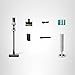 Samsung Bespoke AI Jet Lite Cordless Stick Vacuum with All-in-One Clean Station, 280AW Suction, Long Battery Life, Anti-Tangel Pet Tool, 2025, Pebble Gray, VS80F28DMP/AA