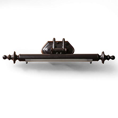 T-YJQD LED faros retrovisores retro baño espejo armario lámpara Mediterráneo hierro forjado cuarto de baño espejo faros