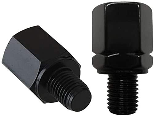 タナックス バイクミラー ナポレオン 逆ネジアダプター ブラック  H-10