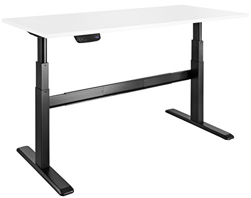 Preisvergleich Produktbild celexon elektrisch höhenverstellbarer Schreibtisch Professional eAdjust-65120B - Schwarz - Höhe: 65-120cm - inkl. Tischplatte 175x75cm