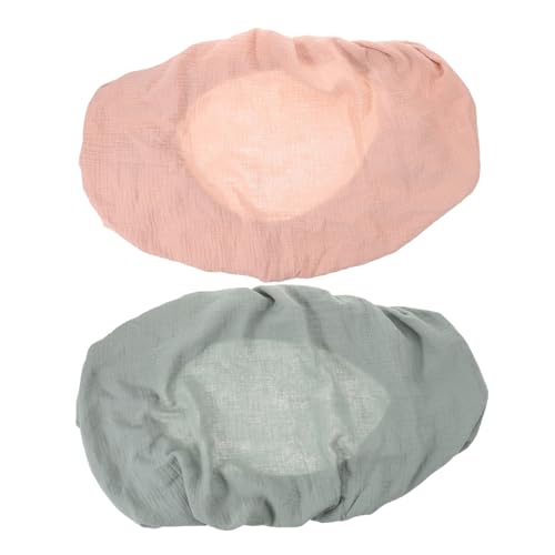 HEALSOPTHY 2 Piezas Juego de Sábanas para Cuna de Ñiño Muselina Transpirable de Hilo Ligero Instalación Sencilla para Ropa de Cama en Guardería y Colchón de Cuna