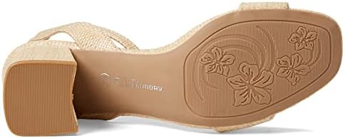 CL by Laundry Women's Beauties Heeled Sandal, Natural Straw, 9 | Image 2