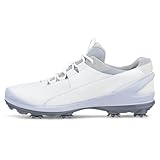 ECCO Men's Biom Tour Waterproof Golf Shoe, White, 6/6.5 UK