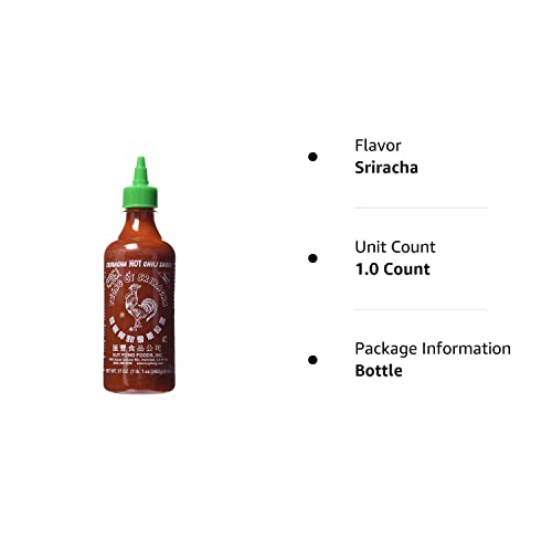 Huy Fong, Sriracha Hot Chili Sauce, 17 Ounce Bottle (Pack Of 2)-Set 10 #TOP1
