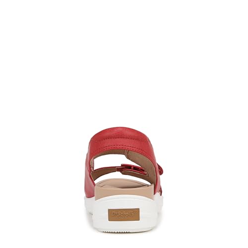 Dr. Scholl's Women's Time Off Era Ankle Strap Sandal, Heritage Red, 8 by Dr.Scholl's SHOES - Image 4