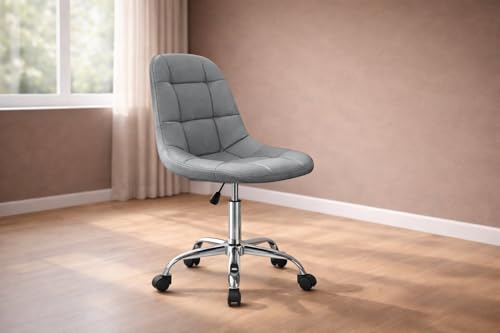 Image of NGFC Modern Leather Office Chair || Adjustable Task Chair with Rolling Wheels for Home /Doctor /Salon /Spa /Cafe /Bar /Stool Chair