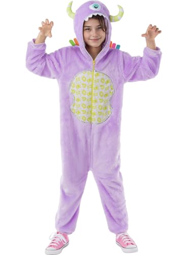 Funidelia Disfraz de monstruo colorido para niña, Talla 5 6 años Muñeca, Marioneta & Títere, Original y Divertido   Traje para niños para fiestas, Carnaval y Halloween
