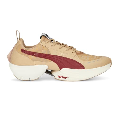 PUMA Mens Fast-R Nitro Elite Ciele Running Sneakers Shoes - Beige