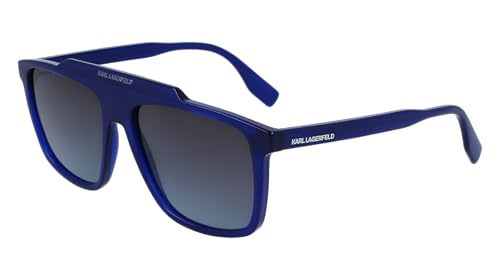 Lleva el estilo clásico de Karl Lagerfeld a tus ojos. Estas gafas azules te ofrecen una visión nítida y un diseño atemporal. Comodidad y elegancia para ti, con la talla perfecta que buscas.