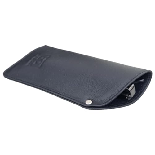 Estojo Porta Óculos RD - b-spoke Brasil - Couro Legítimo (Preto)