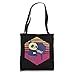 Panda Playing Piano Vintage Tote Bag