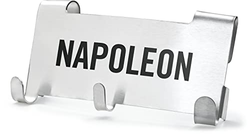 Napoleon 55100 Tool Hook Bracket Charcoal Grill Accessory, Stainless Steel
