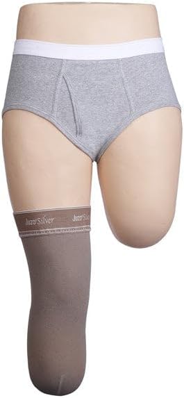 20-30 mmHg, Plata, BK Shrinker, 12" / 30 cm, Silicona