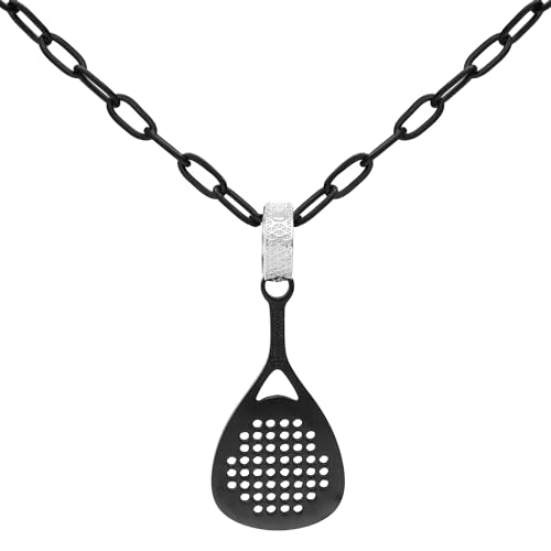 Colgante Pádel CODEONE de Acero Inoxidable con Diseño Artesanal Deportivo