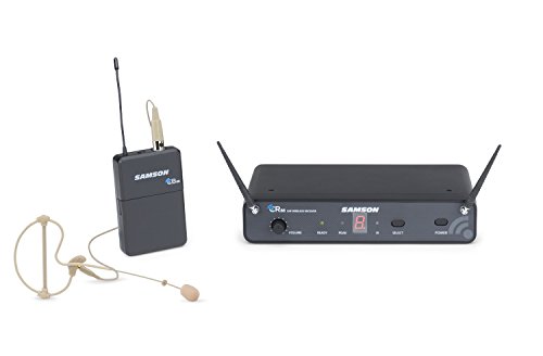 Samson Concert 88 Earset 16-Channel True Diversity UHF Wireless System (Channel D)