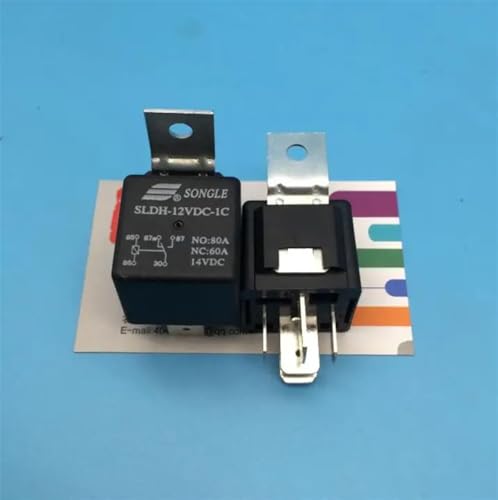 Relais 12V CC SLDH 60A haute puissance à 5 broches pour commutation électrique