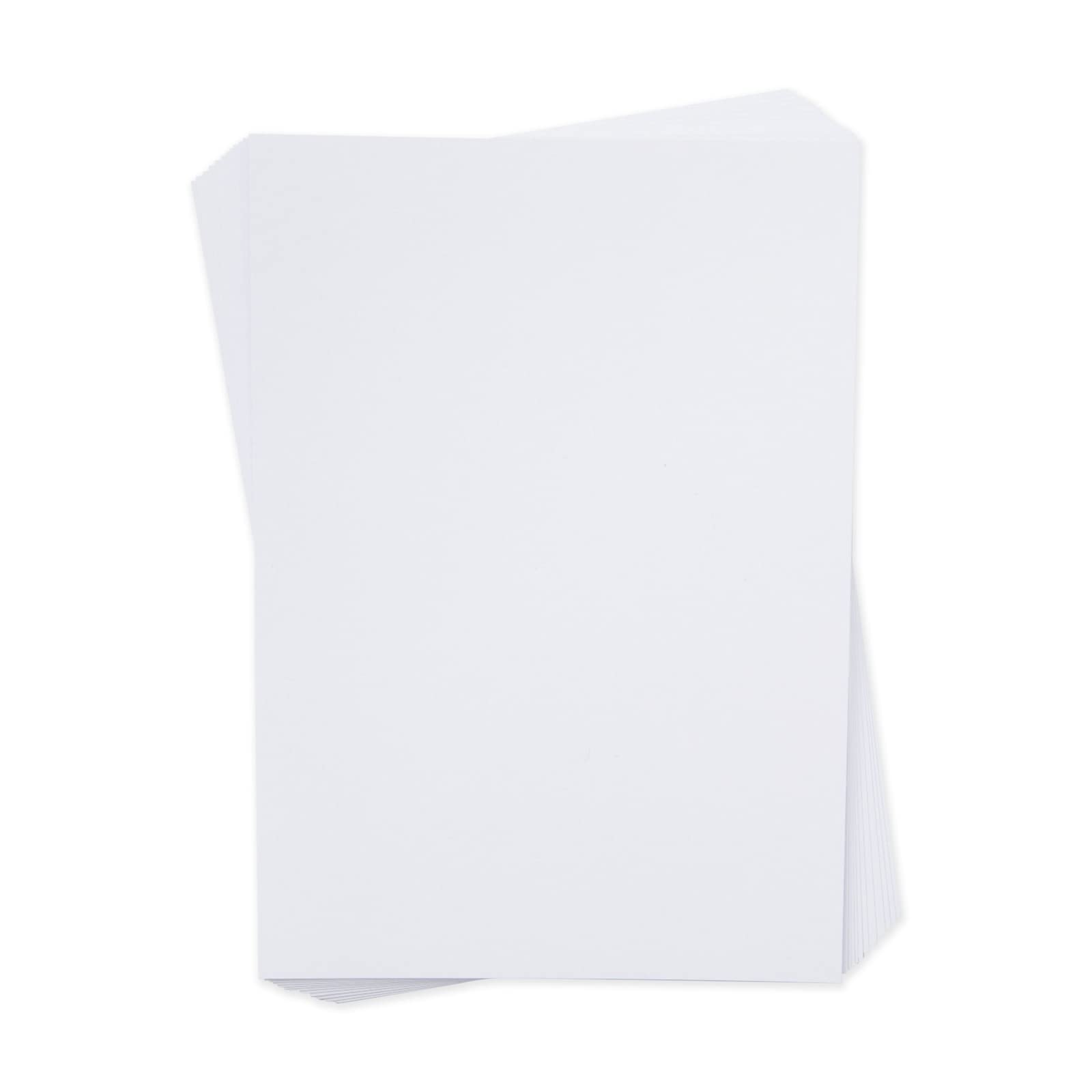 Amazon.com : 200 Pieces 5x7 Invitation Cardstock Printer Paper, Blank Heavy  Weight 100lb Cover Postcards (300gsm, White) : Office Products