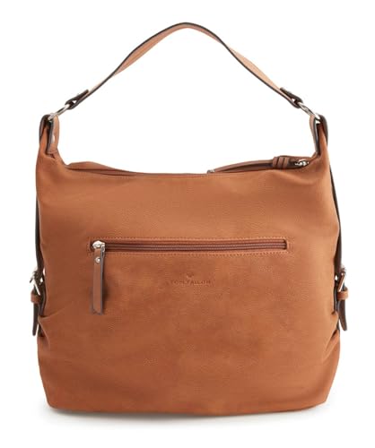 Foto von TOM TAILOR Caia Damen Hobo Bag Schultertasche Mittelgroß Cognac Braun