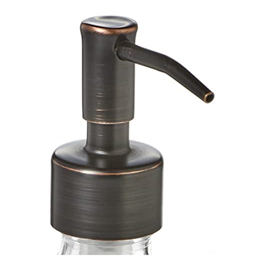 Soap Dispenser Replacement Pump for Your Liquid Soap, Lotion or Dish Soap Refill Dispenser (1, Oil Rubbed Bronze)