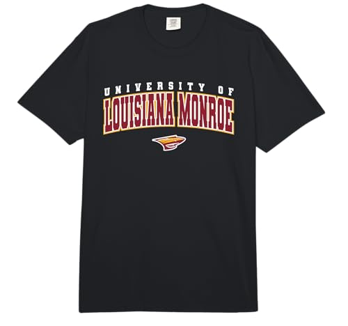Louisiana Monroe ULM Warhawks Arch Logo Comfort Colors Adult Heavyweight T-Shirt