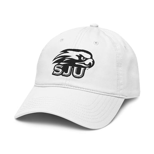 St. Joseph's Hawks Icon White Officially Licensed Adjustable Baseball Hat