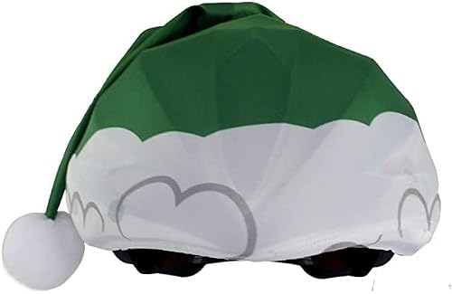 Elf Green Christmas Helmet Cover for Cycling Snowbard Skiing Skating - Improved