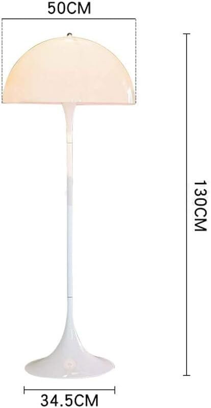 Lámpara para la sala de estar de pie en diseño acrílico 4