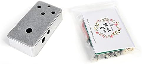 Build Your Own Fuzz Pedal All kits With 1590B Style Aluminum Metal Stomp Box Case