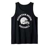 Mountain Brook Football Distressed 1980's Retro P.E.Dept Tank Top