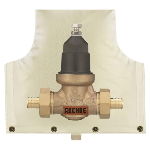 Backflow Preventer Insulated Cover (5°F) for Winter Freeze Protection, 14