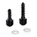 SHWEAPY Sling Swivel Studs Wood Screw Studs,6 Pcs Sling Mounting Kit