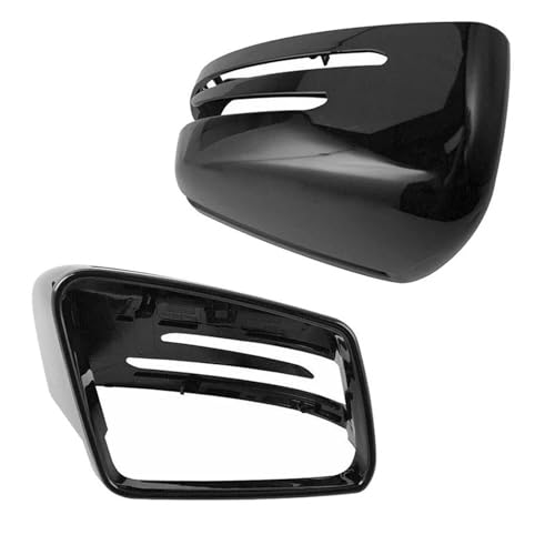 Coques de rétroviseurs pour Mercedes Classe C W204 en fibre de carbone style sportif
